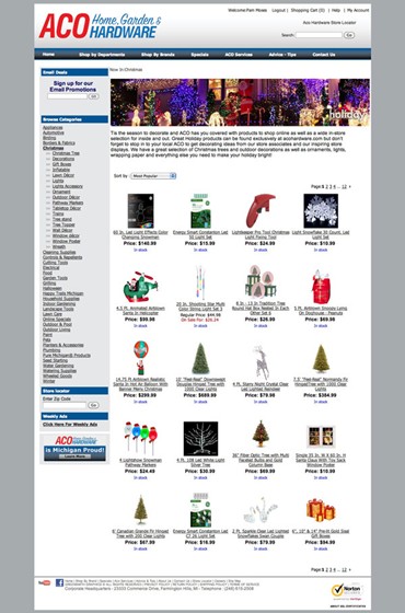 Webpage Designs: New ACO Website Template